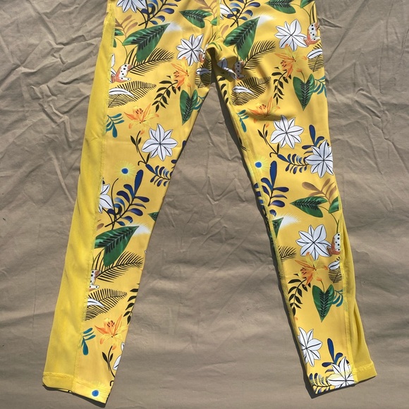 Floral Reflective Light n Tight Hi-Rise 7/8 24” - Picture 2 of 5